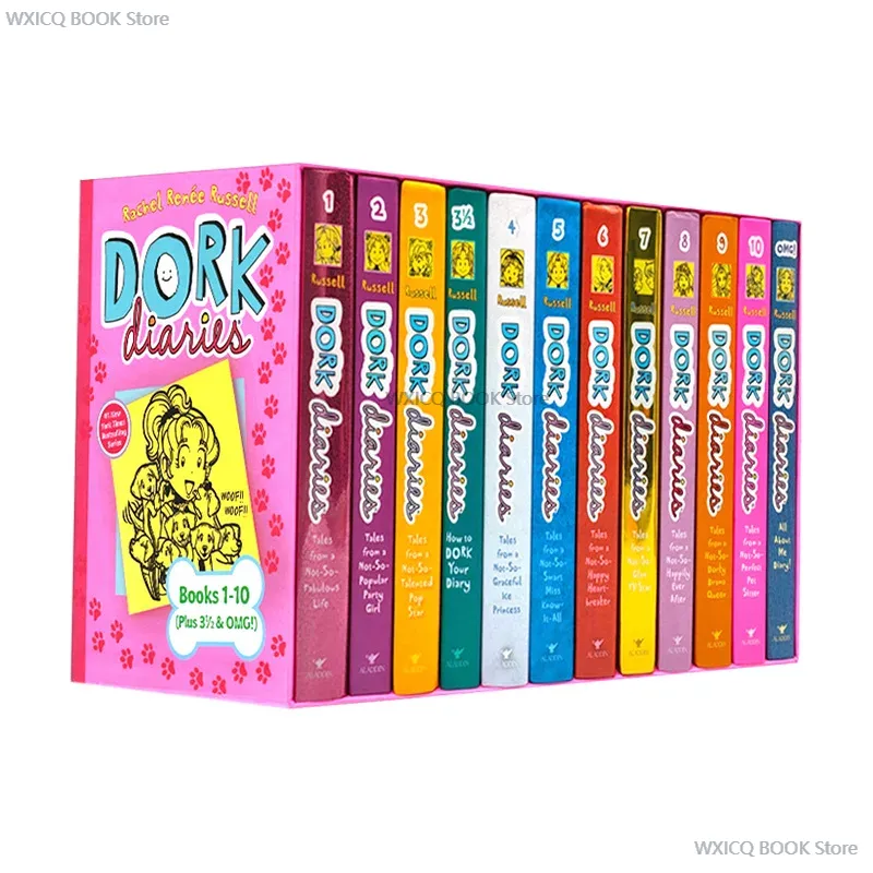 Gift Box Wrap Set - 12 kitap hediye kutu seti İngilizce