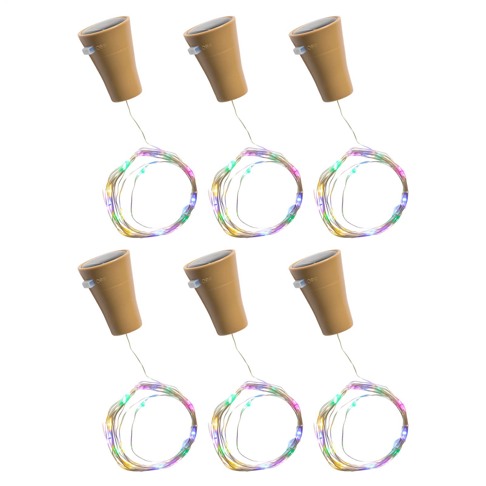 Led Fairy String Lights - Güneş enerjili şarap şişesi ışıkları LED