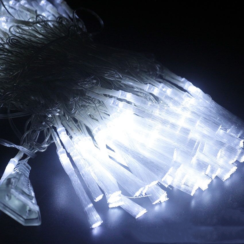 Led Fairy String Lights - 33FT 10M 80LEDs Fiber optik işık