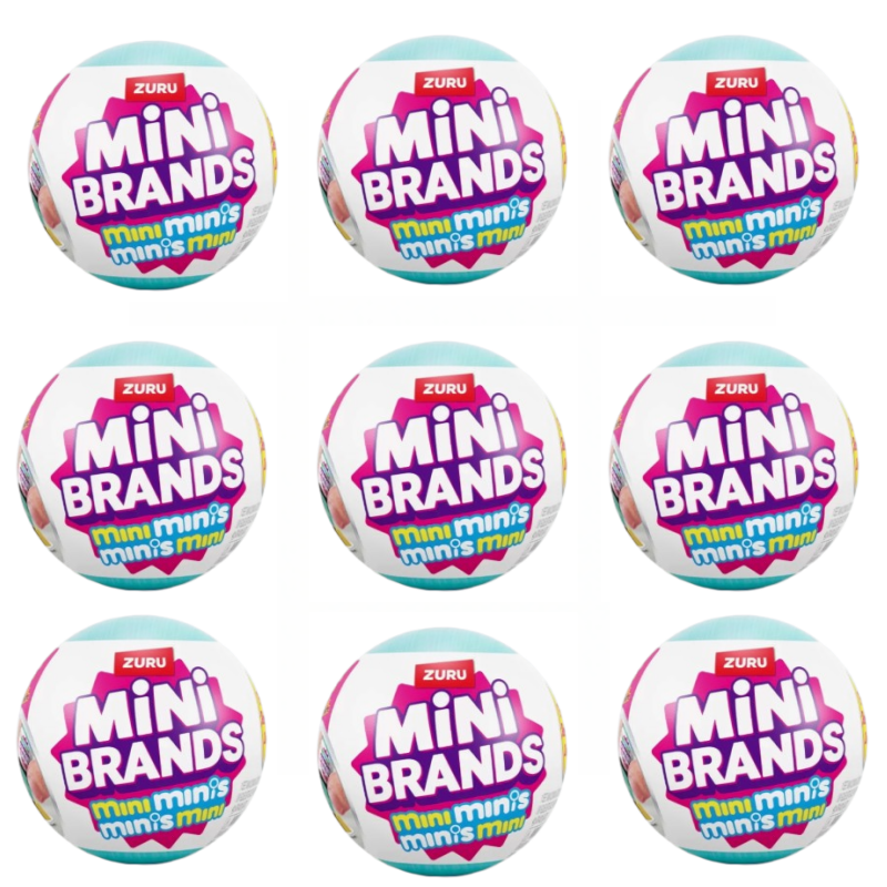 Ornament Ball Set - 2026 Zuru Mini Marka Sürpriz Buzdolabı