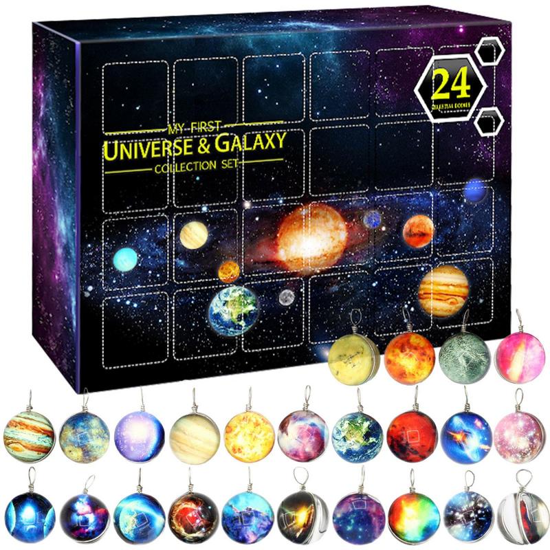 Advent Calendar Gift - Galaxy noel 24 gün Advent takvim