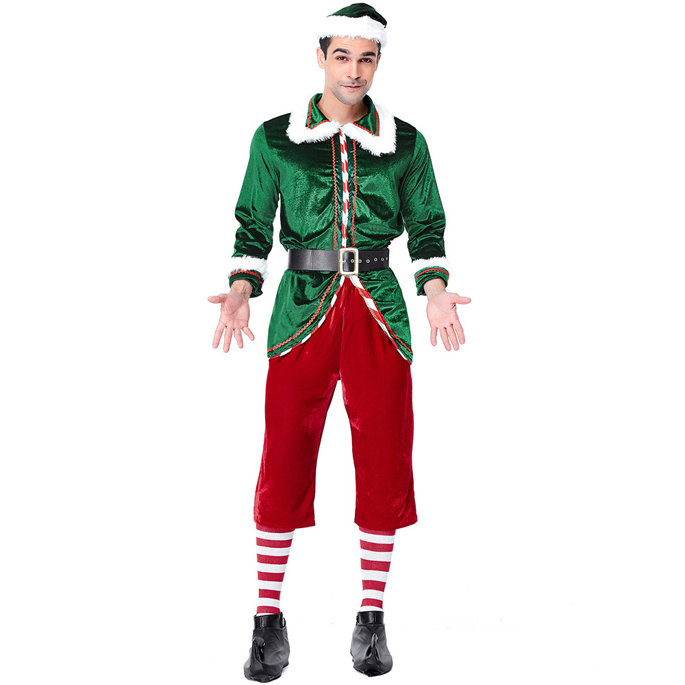 Elf Costume Christmas - Noel Baba Kostümü Kadın Erkek Noel