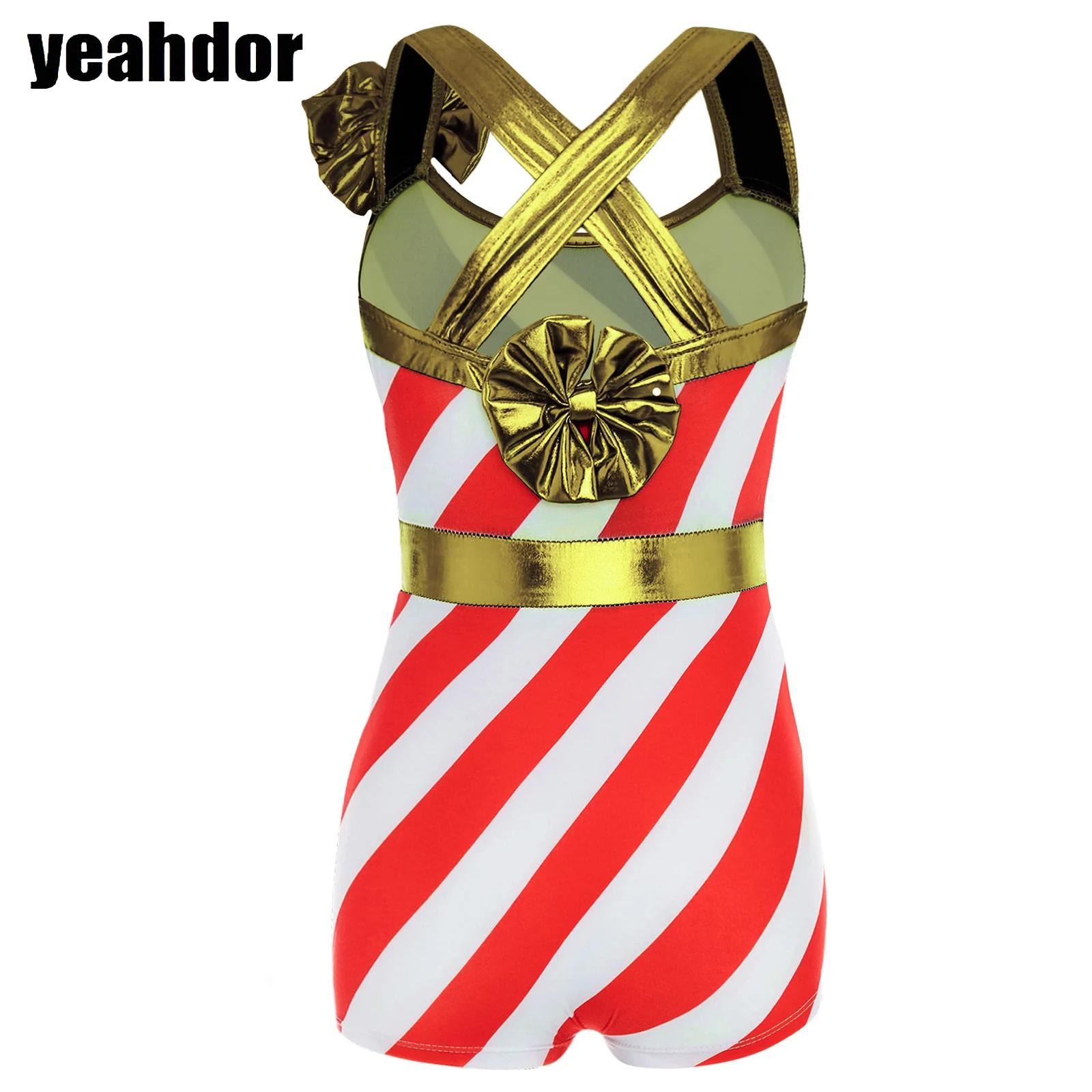 Elf Costume Christmas - Kızlar Noel Dans Kostümleri Şeker Kamışı