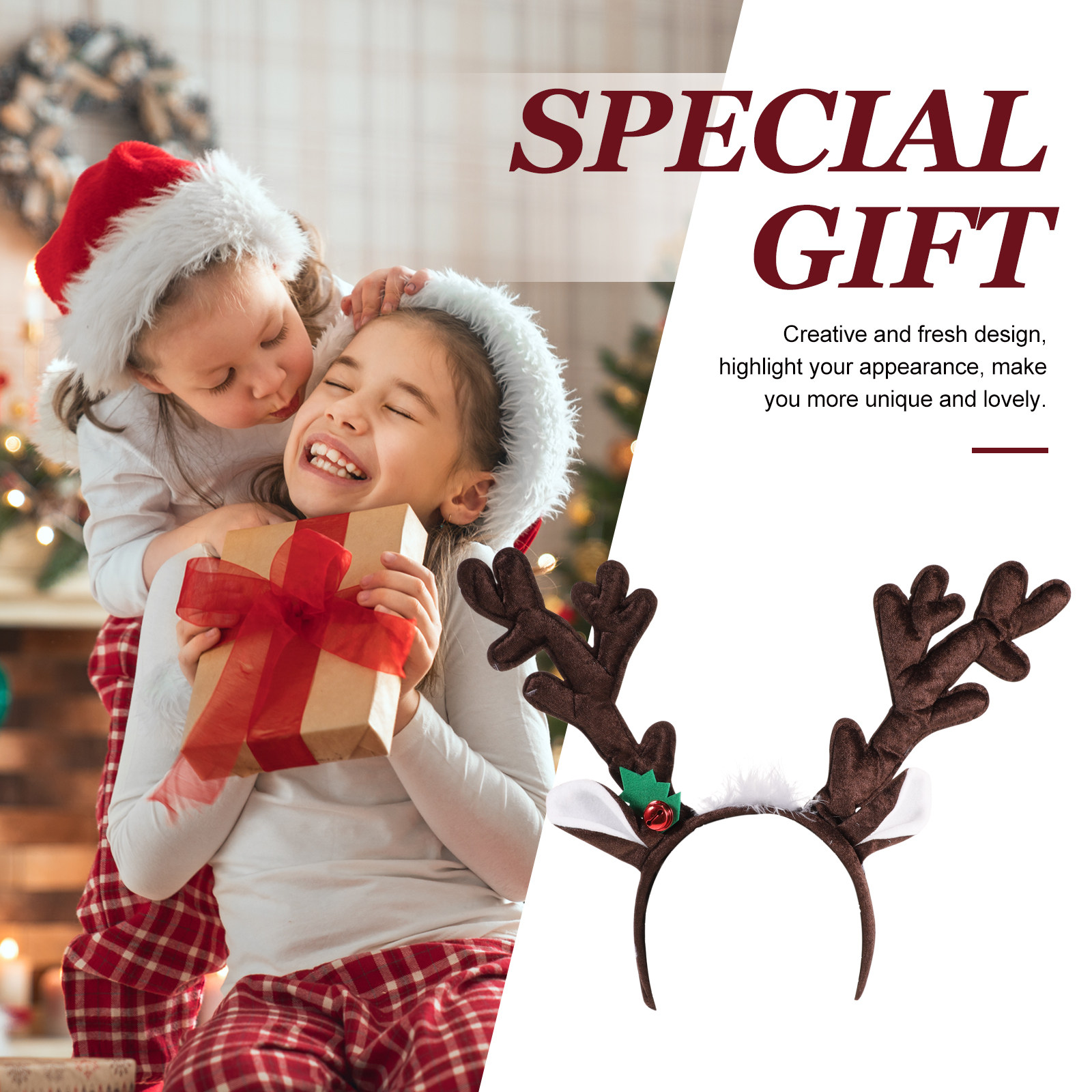 Ren Geyiği Boynuzları Kafa Ban - Reindeer Antlers Headband incelemesi ve fiyatı