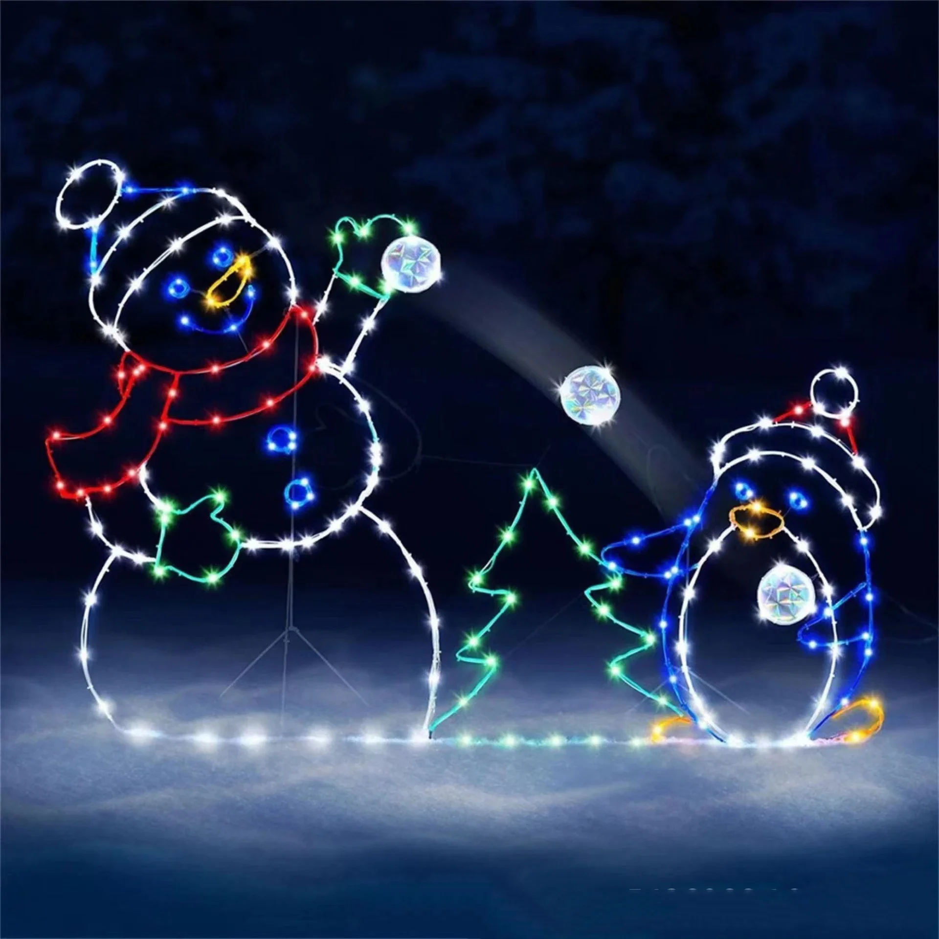 Hareketli Kar Küresi Işıklı LE - Christmas Lights Outdoor incelemesi ve fiyatı