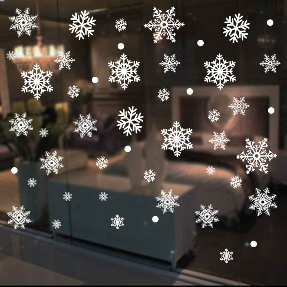 30 adet PVC Noel Kar Taneleri  - Snowflake Window Decal incelemesi ve fiyatı