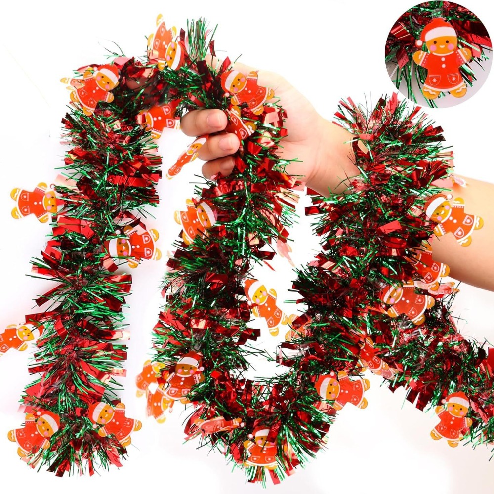 Noel Süsleme Çelenkleri Kırmız - Tinsel Garland Decoration incelemesi ve fiyatı