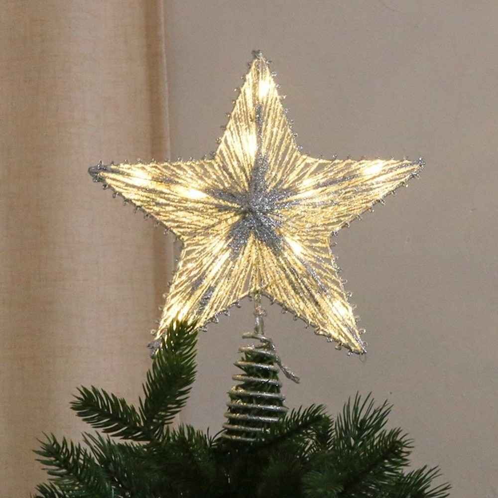 3D Simli Yıldız Noel Ağacı Tep - Star Tree Topper incelemesi ve fiyatı