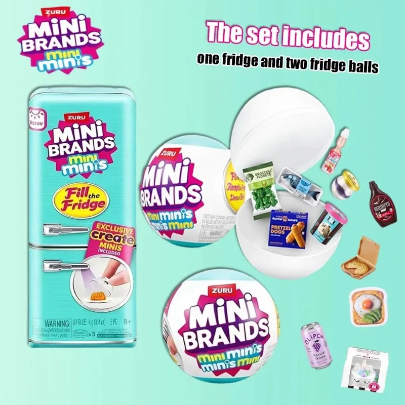 ZURU Mini buzdolabı seti mini  - Ornament Ball Set incelemesi ve fiyatı