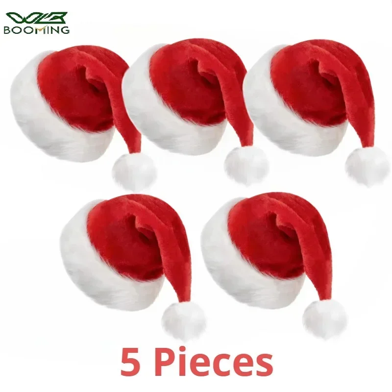5/1 adet noel şapkası peluş ye - Santa Hat Plush incelemesi ve fiyatı
