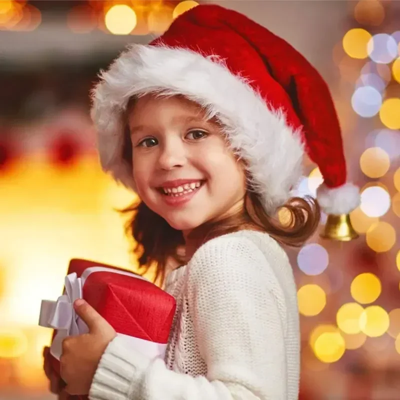 5/1 adet noel şapkası peluş ye - Santa Hat Plush incelemesi ve fiyatı