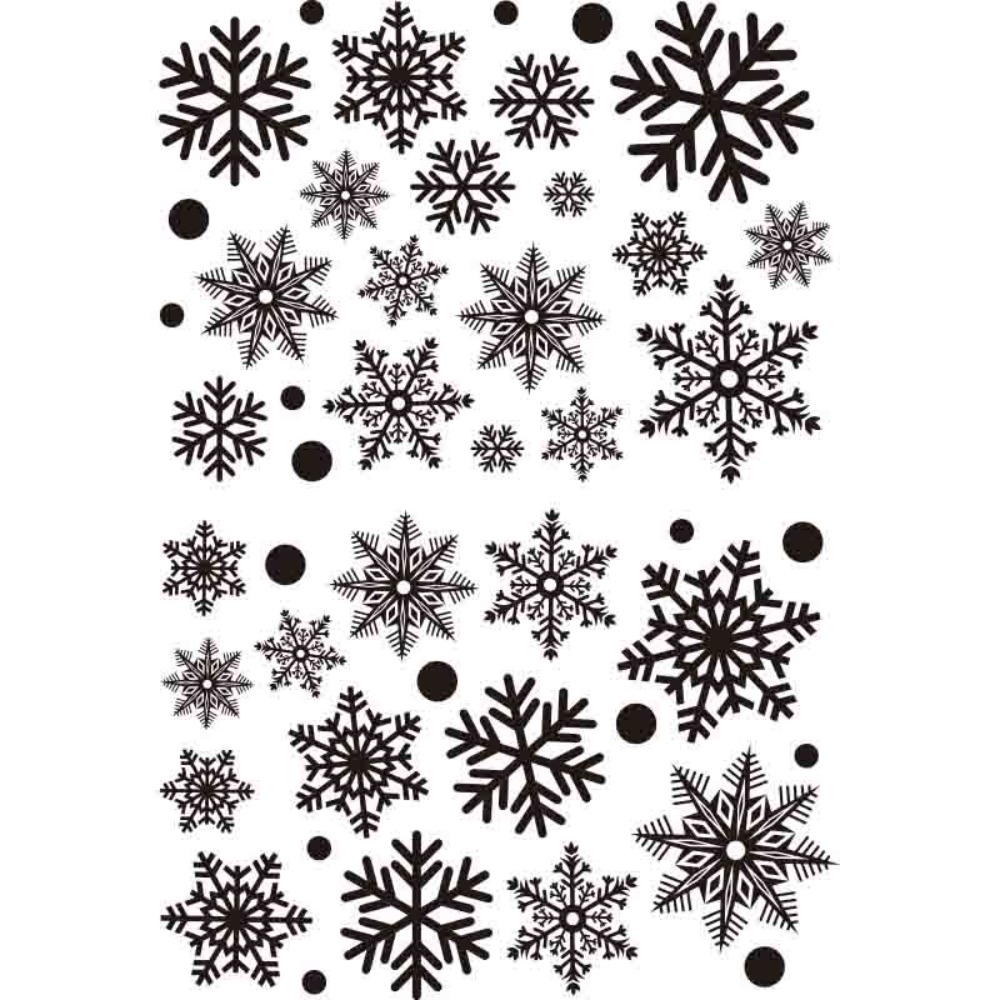 30 adet PVC Noel Kar Taneleri  - Snowflake Window Decal incelemesi ve fiyatı