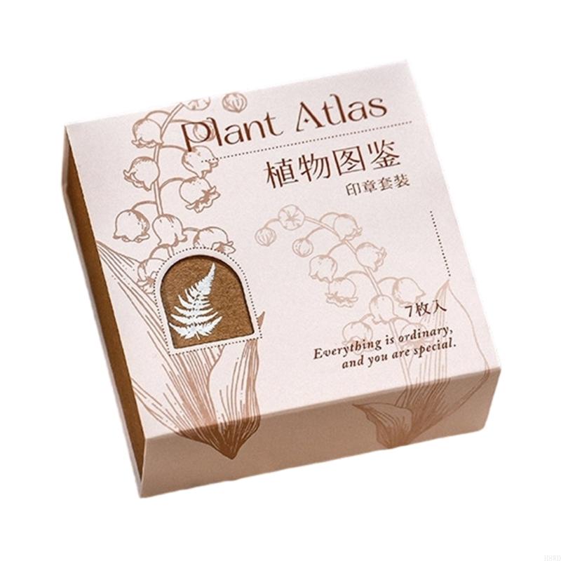 Ahşap Blok Mühür Seti 7 Parça  - Gift Box Wrap Set incelemesi ve fiyatı
