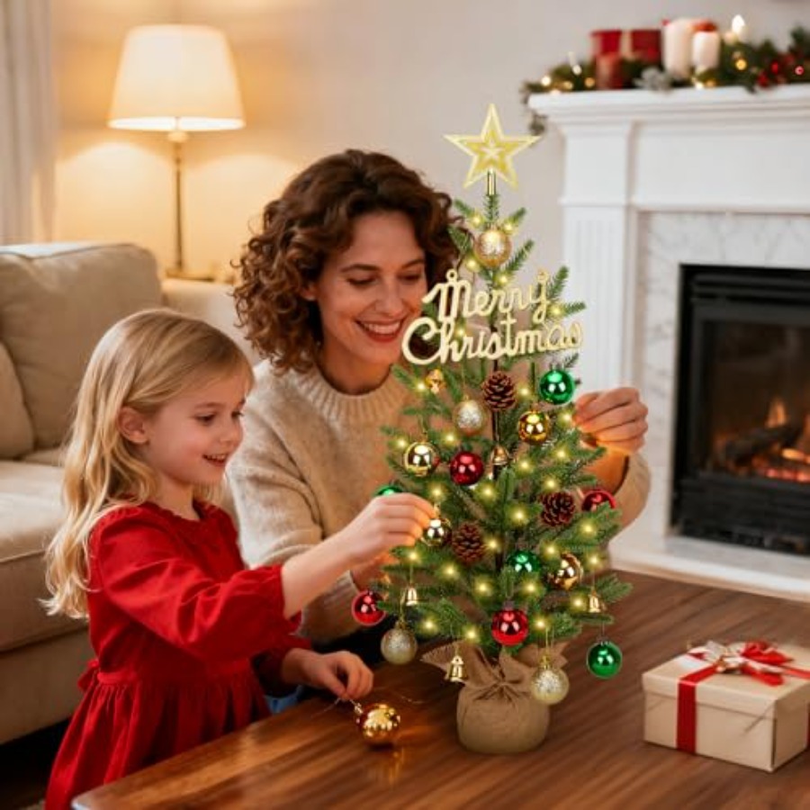2FT Mini Noel Ağacı, 30 LED Iş - Christmas Tree Artificial incelemesi ve fiyatı