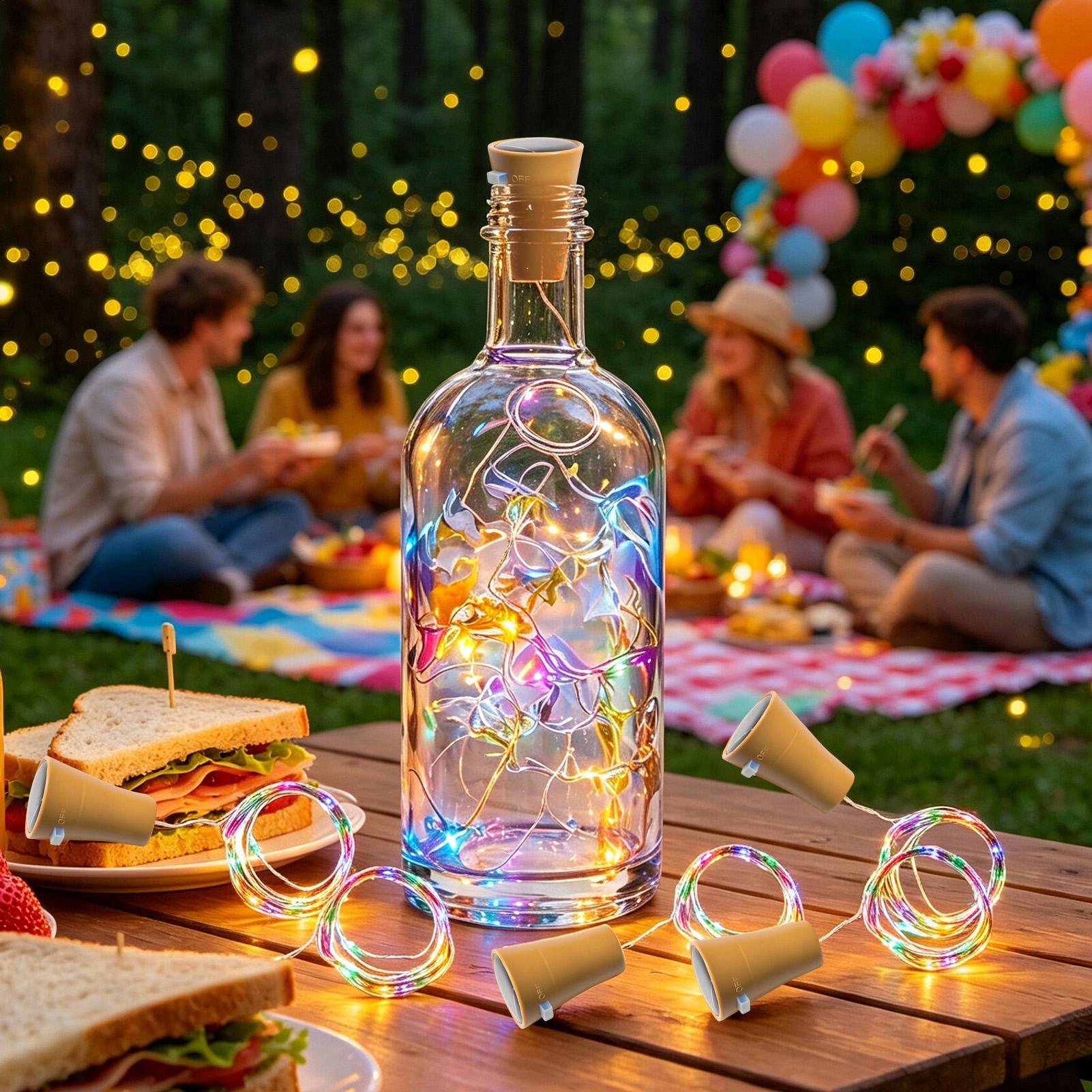 Güneş enerjili şarap şişesi ış - Led Fairy String Lights incelemesi ve fiyatı