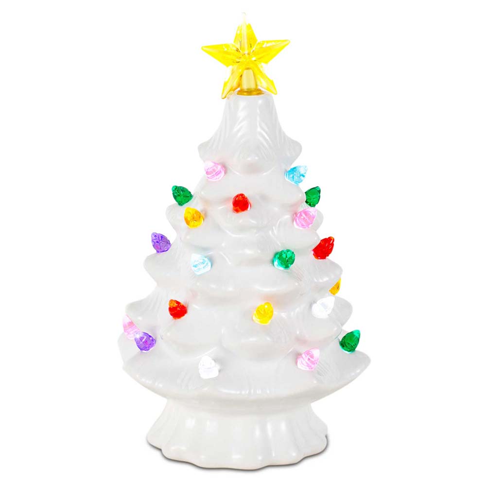 7 inç seramik noel köyü dekor  - Star Tree Topper incelemesi ve fiyatı