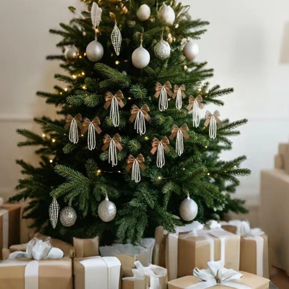 12 adetli Noel Ağacı Fiyonklar - Gift Box Wrap Set incelemesi ve fiyatı