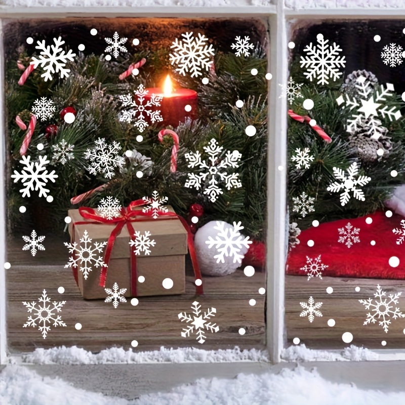 137 Adet Kış Kar Tanesi Statik - Snowflake Window Decal incelemesi ve fiyatı