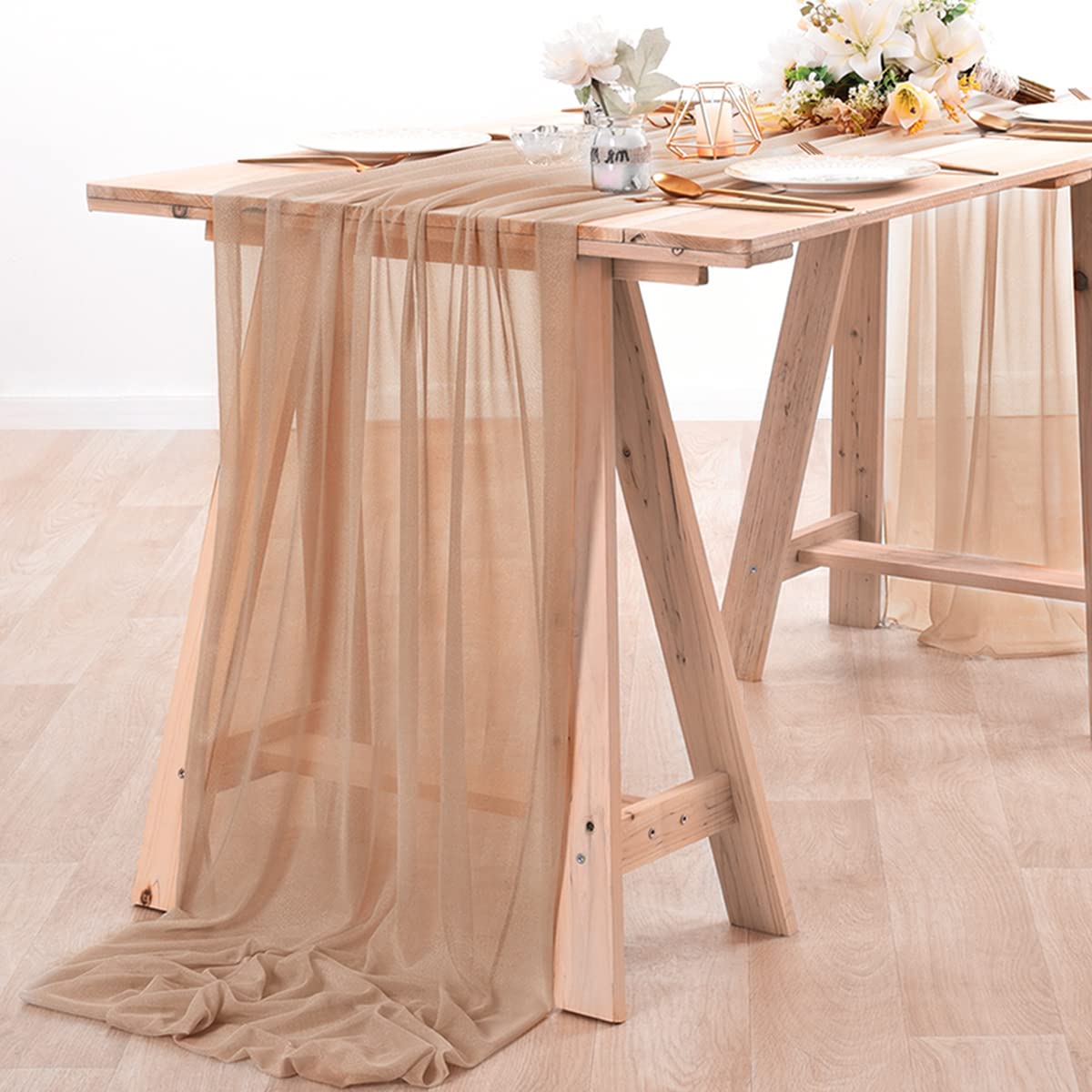 Şifon Masa Koşucu Çıplak Sırf  - Christmas Table Runner incelemesi ve fiyatı
