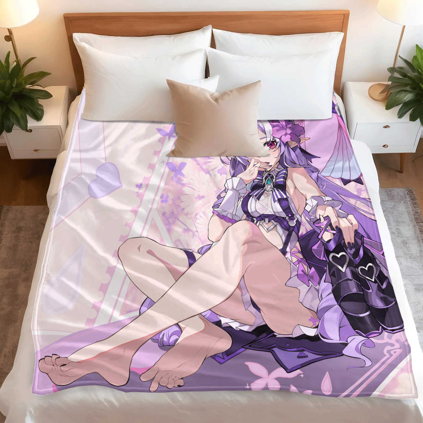 Karikatür Zenless Bölge Sıfır  - Christmas Throw Blanket incelemesi ve fiyatı