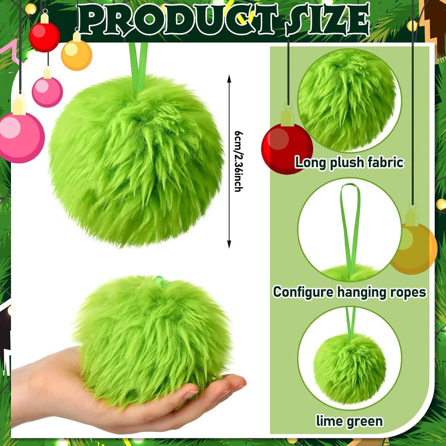 Noel Yeşil Uzun Peluş Top Noel - Santa Hat Plush incelemesi ve fiyatı