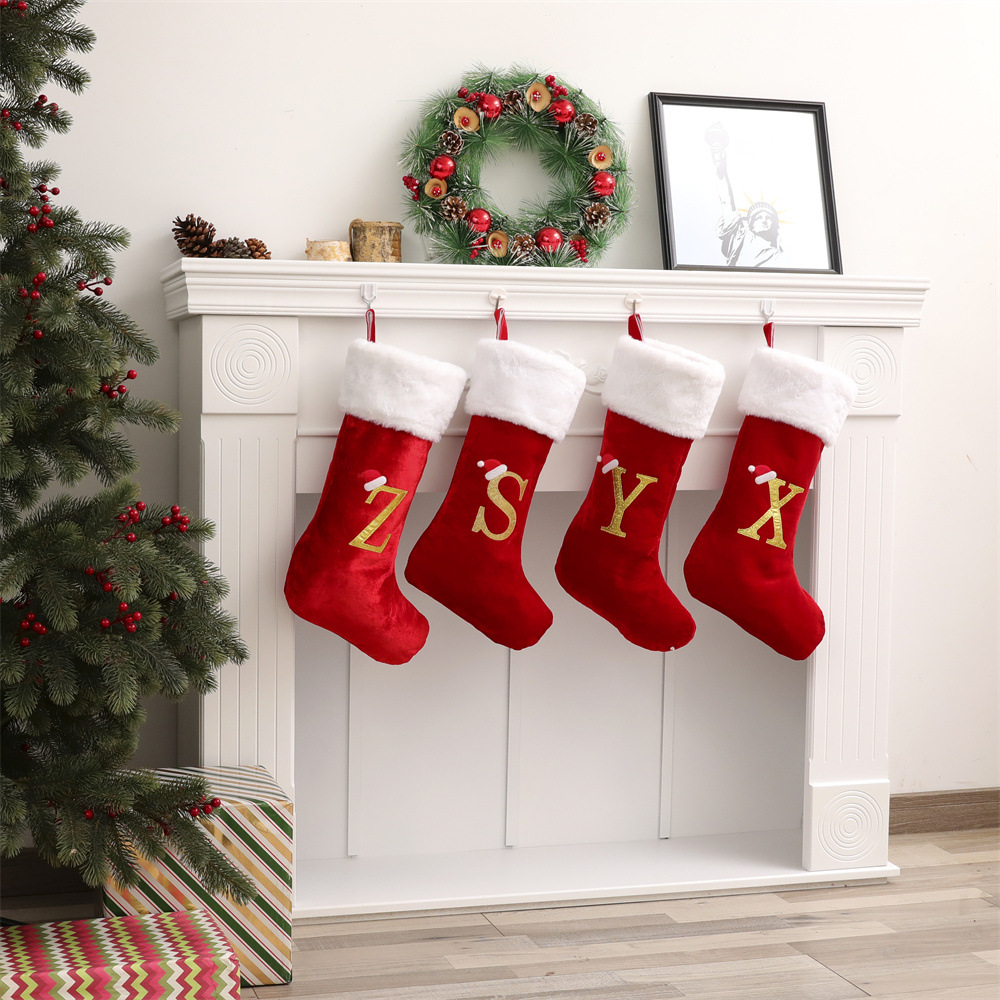Yeni Yaratıcı Alfabe Noel Çora - Christmas Stocking Hanging incelemesi ve fiyatı