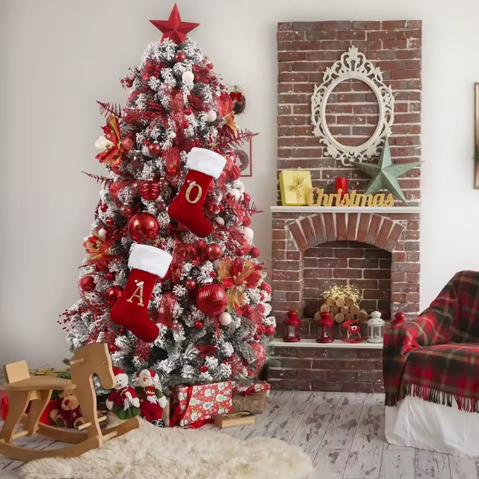 Yeni Yaratıcı Alfabe Noel Çora - Christmas Stocking Hanging incelemesi ve fiyatı