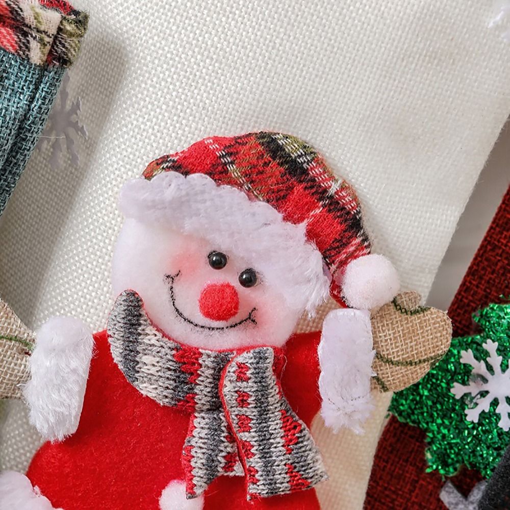 Çok Renkli Noel Çorabı Kardan  - Christmas Stocking Hanging incelemesi ve fiyatı