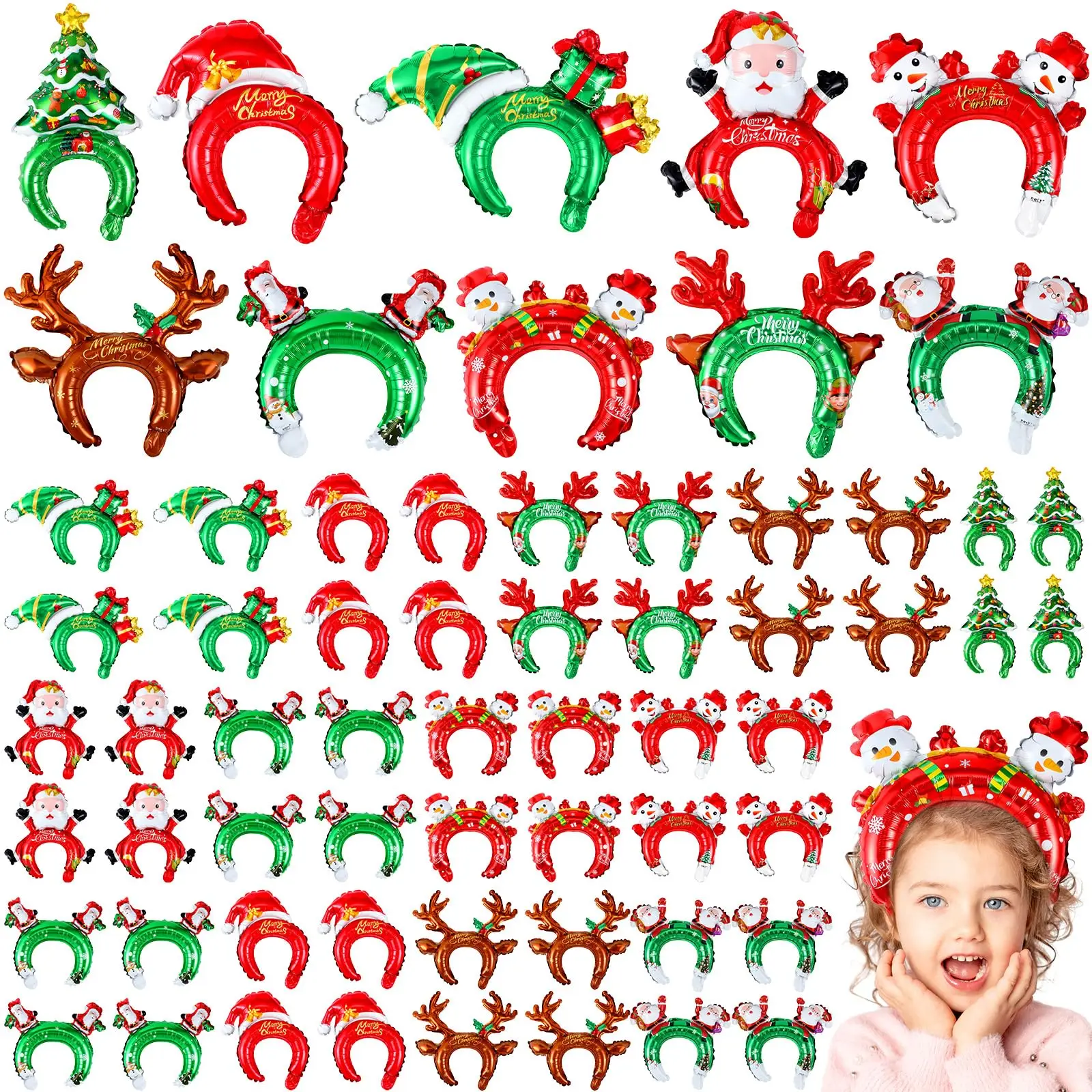 Noel Şişme Bantlar Noel Baba K - Reindeer Antlers Headband incelemesi ve fiyatı