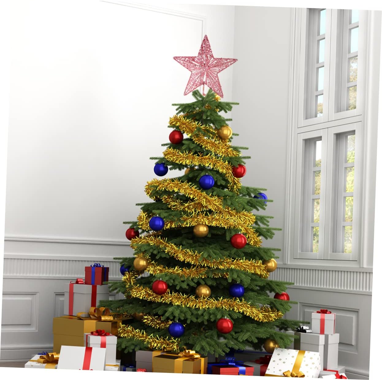 20 Noel Ağacı Topper Yıldız Al - Star Tree Topper incelemesi ve fiyatı