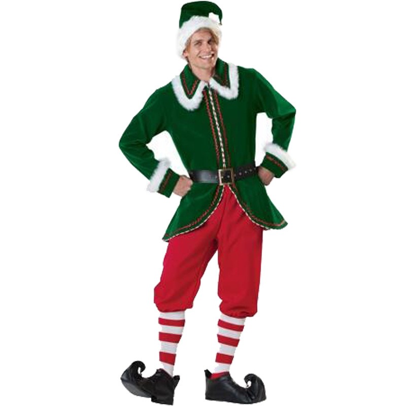 Noel Baba Kostümü Kadın Erkek  - Elf Costume Christmas incelemesi ve fiyatı