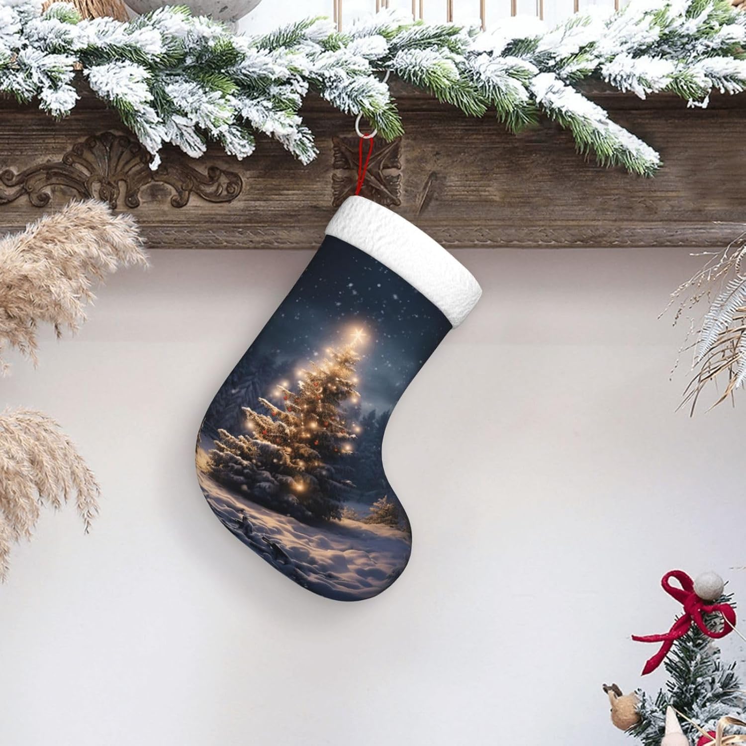 Noel Ağacı Kar Hediyesi Çorapl - Christmas Stocking Hanging incelemesi ve fiyatı