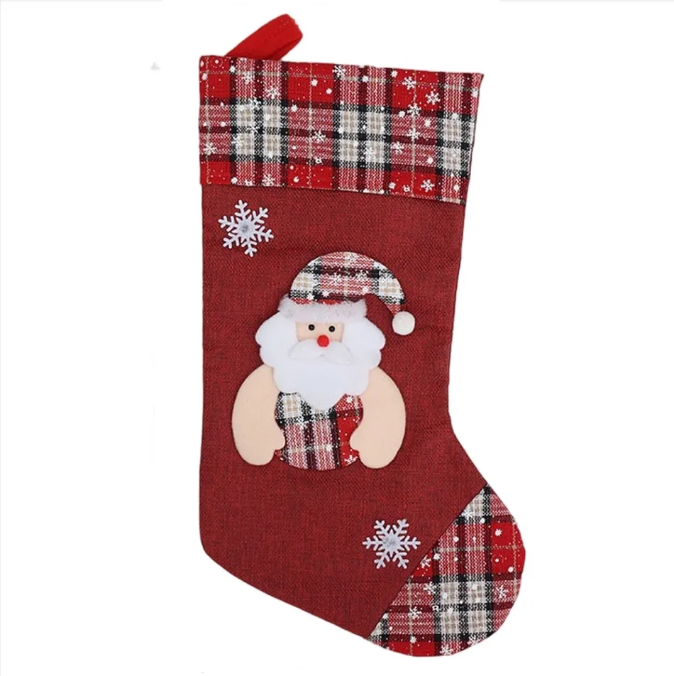 1 adet Noel Çorabı Hediye Çant - Christmas Stocking Hanging incelemesi ve fiyatı