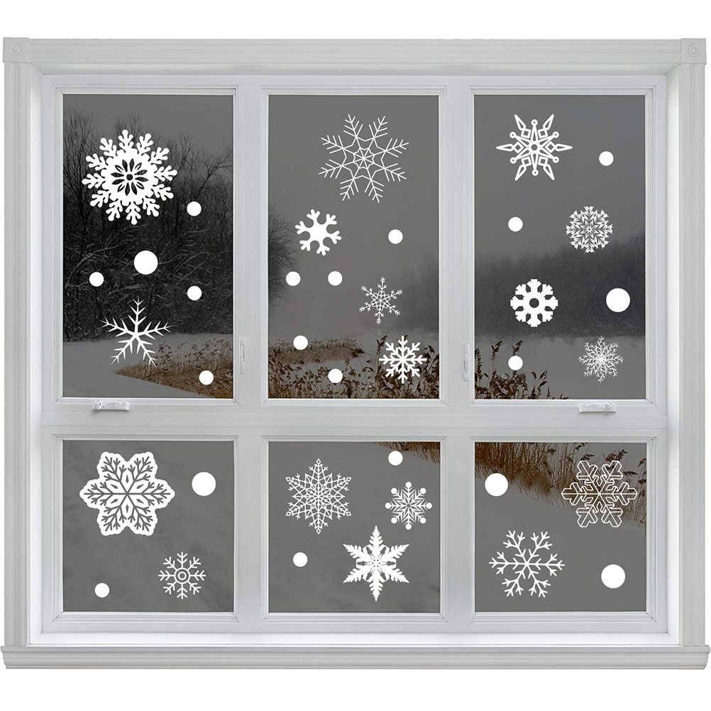37 adet hediye Xmas festivali  - Snowflake Window Decal incelemesi ve fiyatı