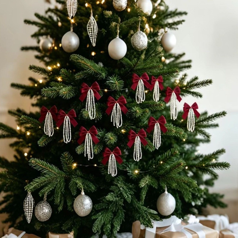 12'li Set Noel Ağacı Fiyonklar - Gift Box Wrap Set incelemesi ve fiyatı