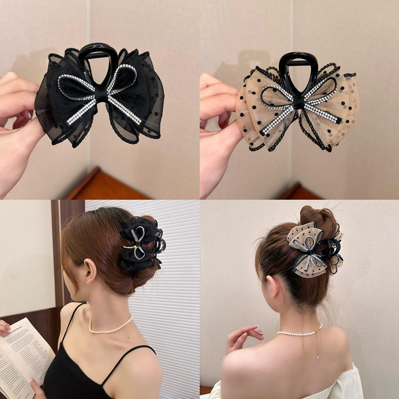 Yeni zarif örgü yay saç kliple - Ribbon Bow Gift incelemesi ve fiyatı