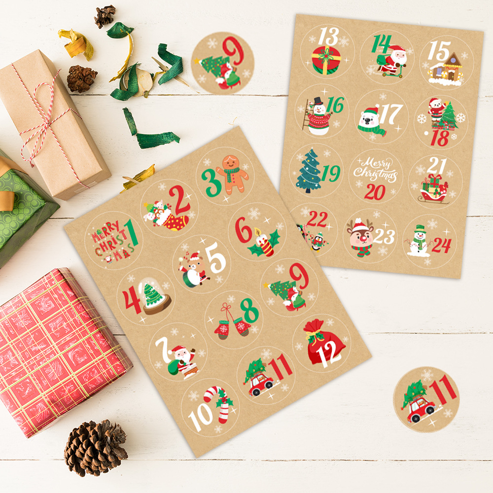 24 adet Noel Dekorasyon Advent - Advent Calendar Gift incelemesi ve fiyatı