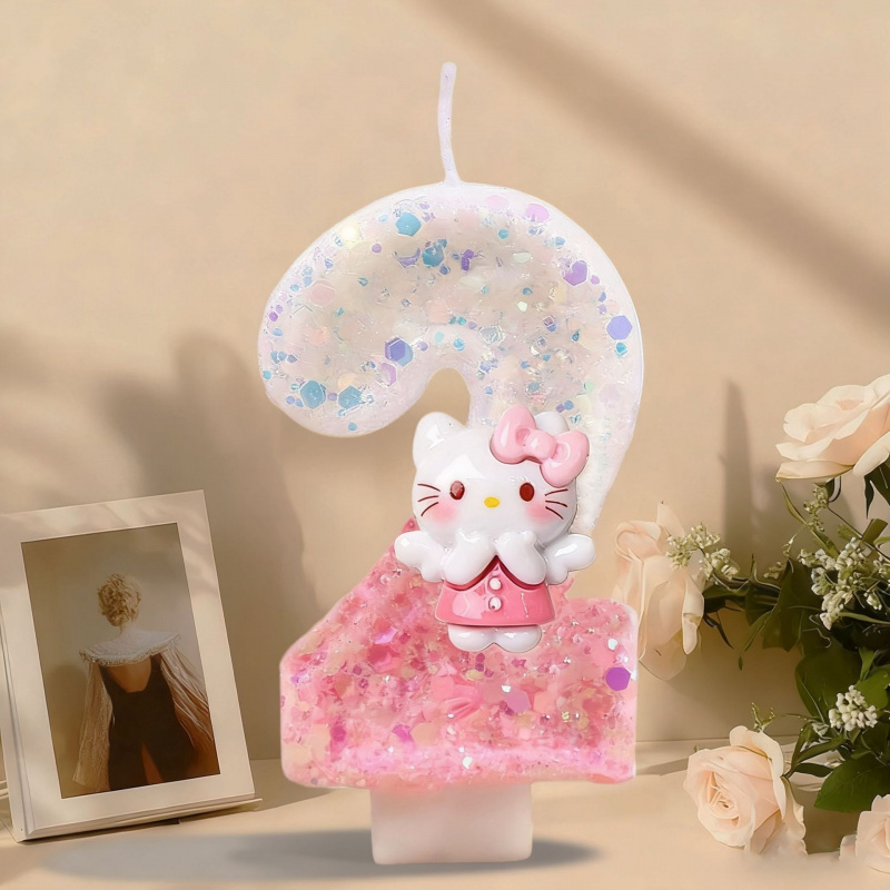 Hello Kitty Doğum Günü Mumları - Holiday Candle Set incelemesi ve fiyatı