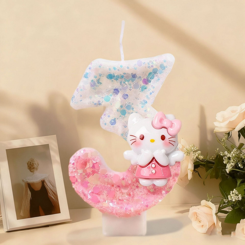 Hello Kitty Doğum Günü Mumları - Holiday Candle Set incelemesi ve fiyatı