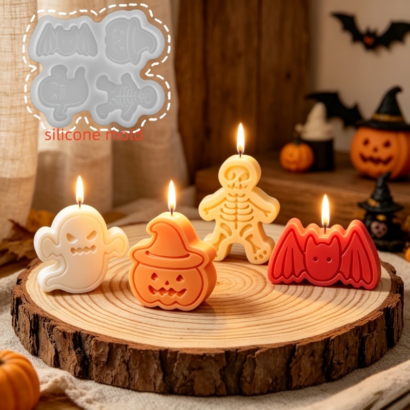 4 bölmeli silikon reçine kalıp - Holiday Candle Set incelemesi ve fiyatı
