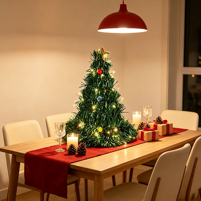 Katlanabilir Yeşil Simli Mini  - Star Tree Topper incelemesi ve fiyatı