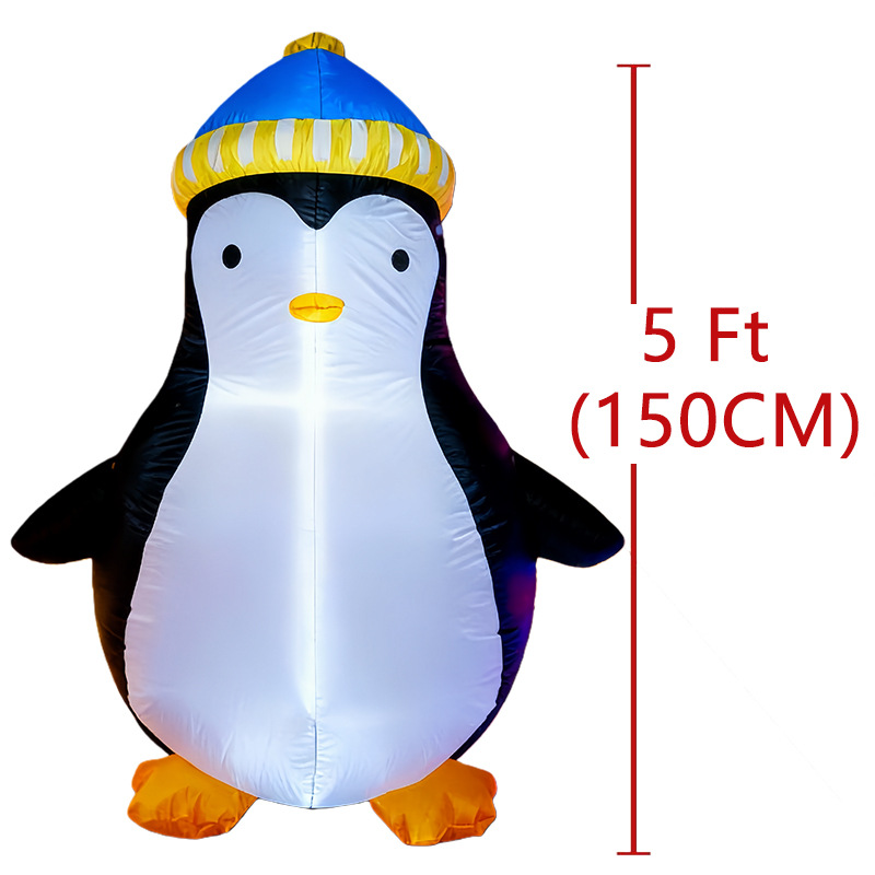 1.5M Noel Penguen Şişme Hava M - Christmas Lights Outdoor incelemesi ve fiyatı
