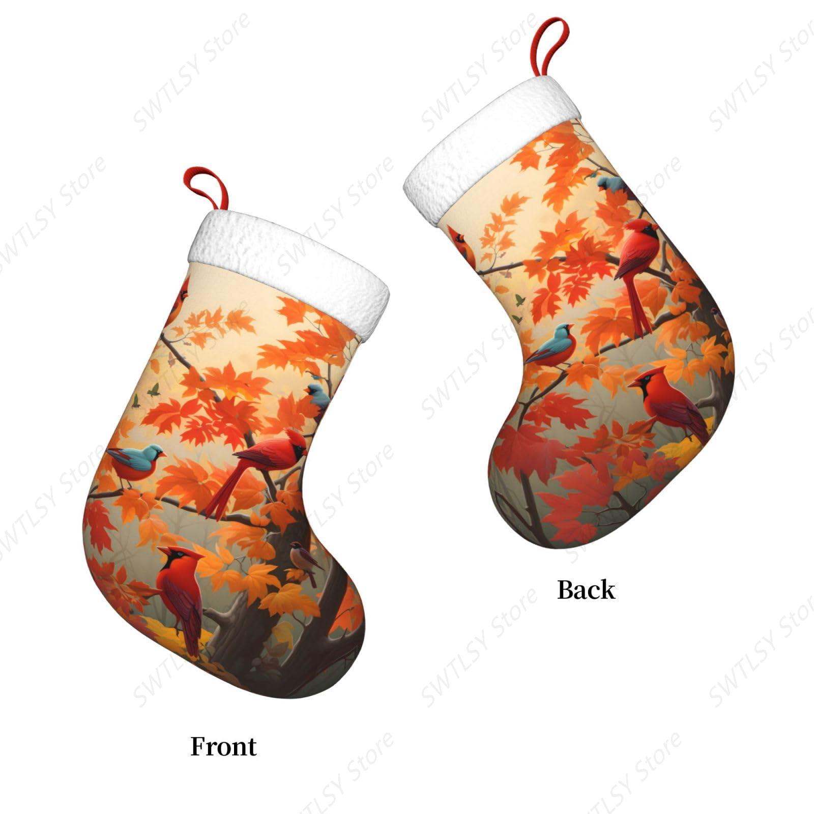 Sonbahar Kardinal Kuşları ve A - Christmas Stocking Hanging incelemesi ve fiyatı