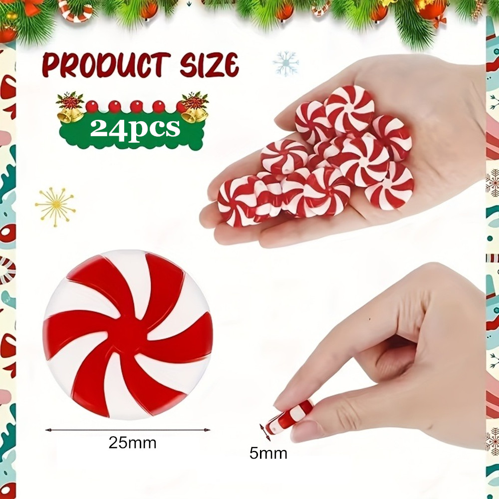 24 adet Noel Dekorasyon Akrili - Christmas Tree Artificial incelemesi ve fiyatı