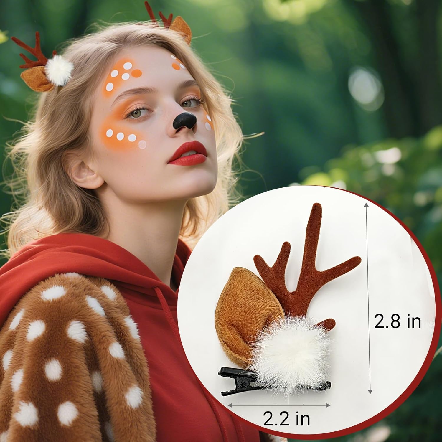 1/2 çift küçük geyik kulakları - Reindeer Antlers Headband incelemesi ve fiyatı