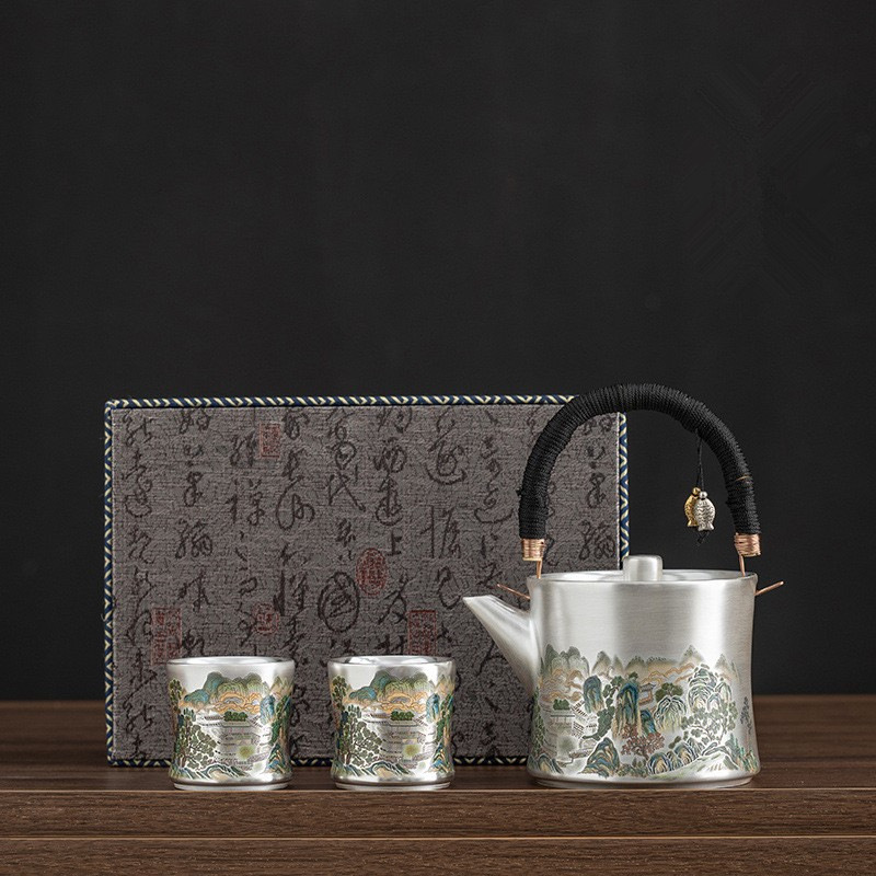 PYH Liu Yin tek demlik iki fin - Gift Box Wrap Set incelemesi ve fiyatı